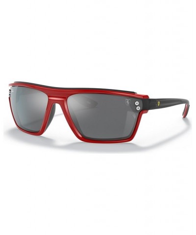 RB4370M Scuderia Ferrari Collection 64 Unisex Sunglasses Red $23.10 Unisex