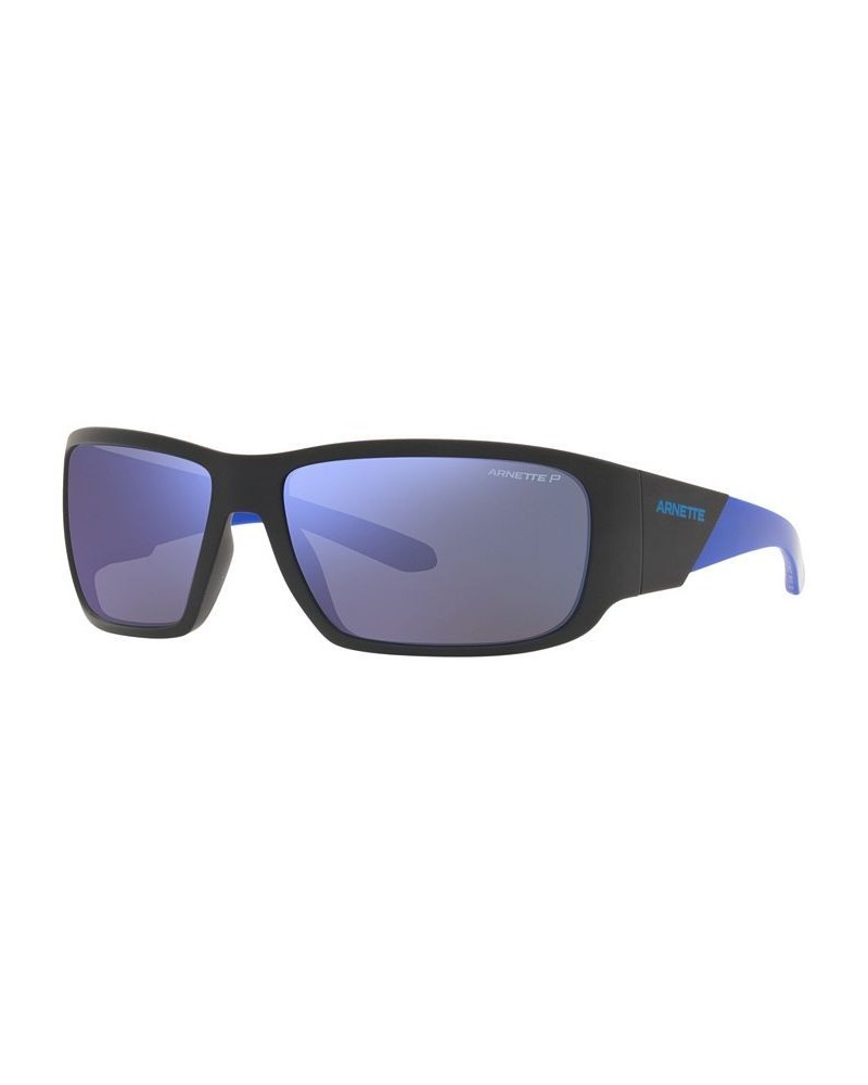 Unisex Polarized Sunglasses AN4297 SNAP II 64 Matte Dark Gray $11.70 Unisex