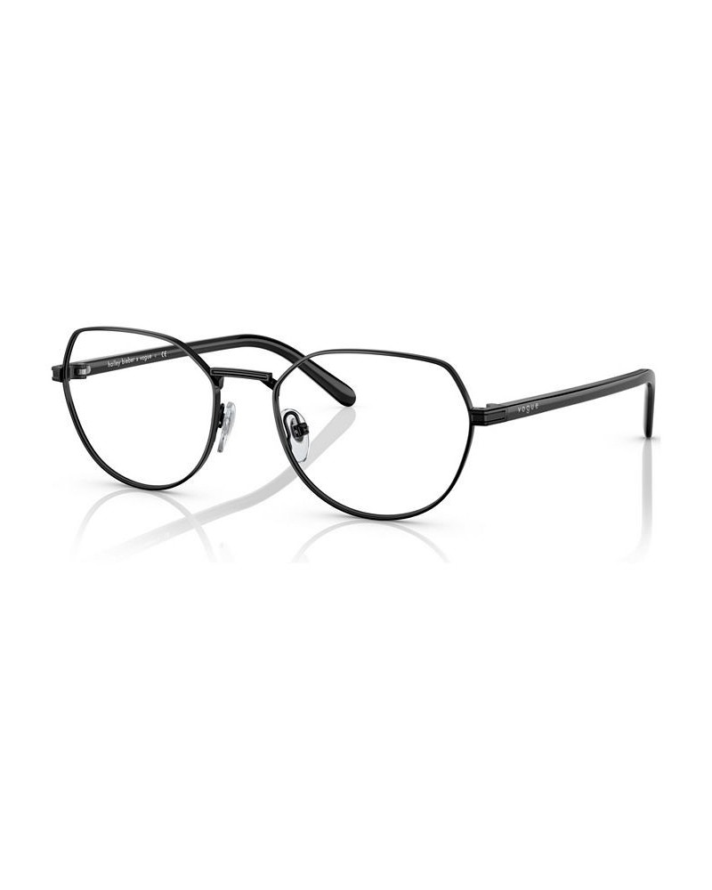 Women's Irregular Eyeglasses VO424353-O Black $25.74 Womens