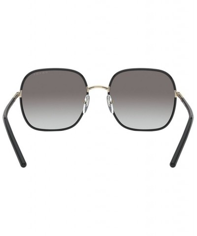 Sunglasses 0PR 67XS PALE GOLD/BLACK/GREY GRADIENT $77.33 Unisex