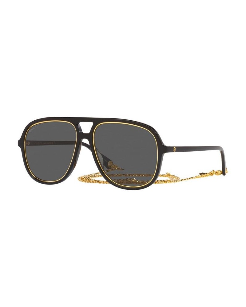 Women's Sunglasses GG1077S 57 Black $125.10 Womens