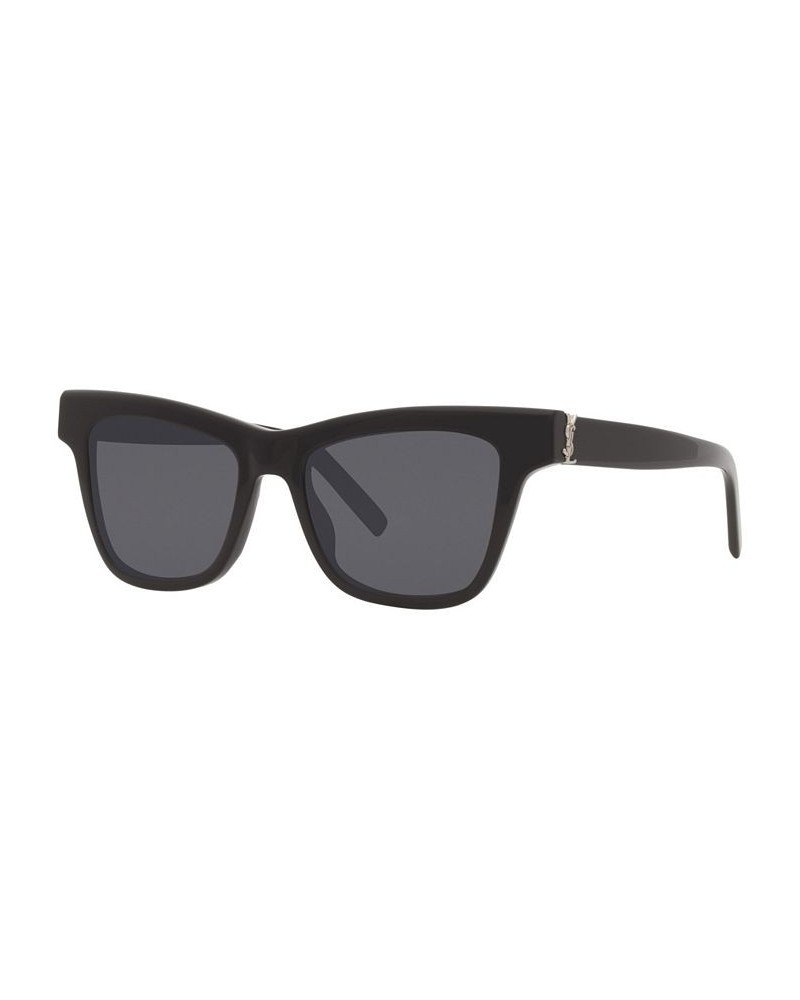 Women's SL M106 Sunglasses YS00043652-X 52 Black $56.55 Womens