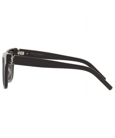 Women's SL M106 Sunglasses YS00043652-X 52 Black $56.55 Womens