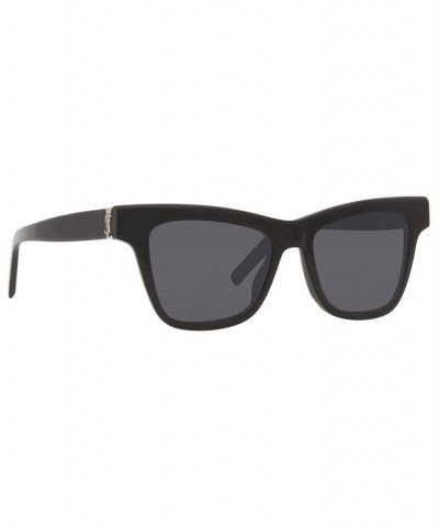 Women's SL M106 Sunglasses YS00043652-X 52 Black $56.55 Womens