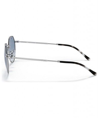 Unisex Jack Sunglasses RB3565 53 SILVER/CLEAR GRADIENT BLUE $28.48 Unisex