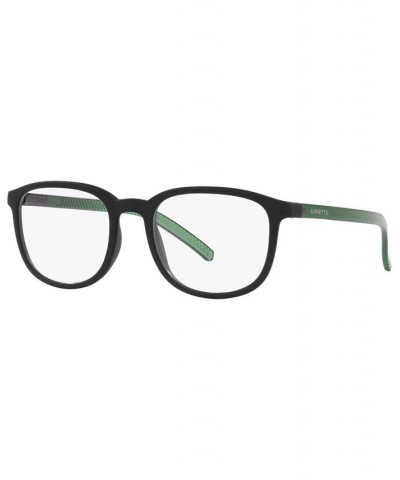 Karibou Men's Oval Eyeglasses AN718853-O Matte Black $23.98 Mens