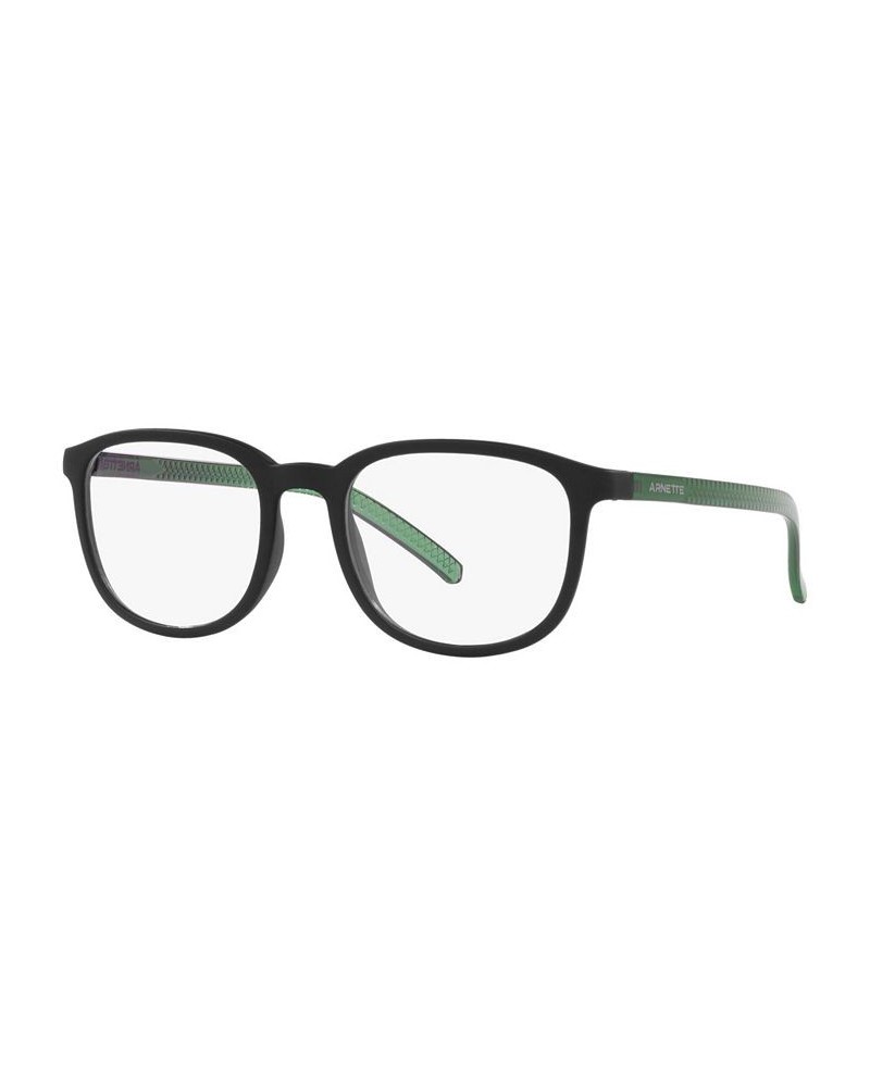 Karibou Men's Oval Eyeglasses AN718853-O Matte Black $23.98 Mens