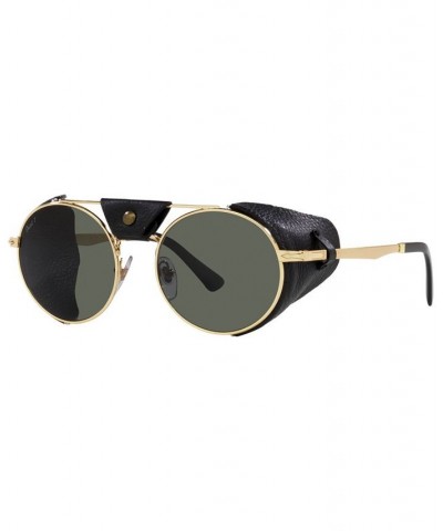 Unisex Polarized Sunglasses PO2496SZ 52 Gold-Tone 2 $76.64 Unisex