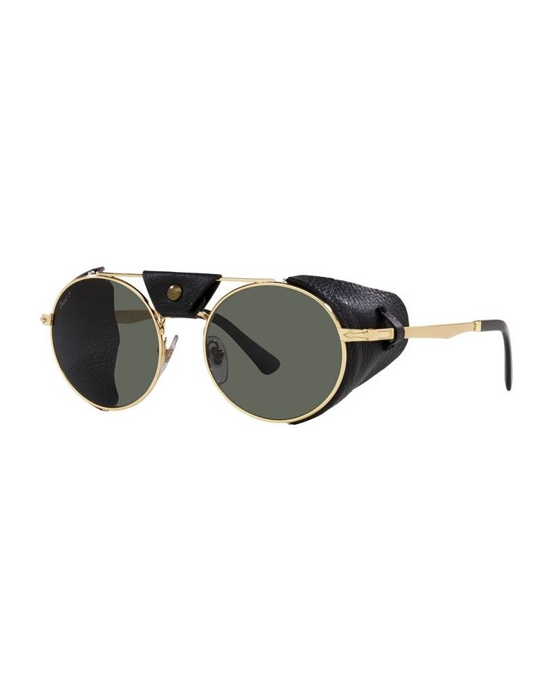 Unisex Polarized Sunglasses PO2496SZ 52 Gold-Tone 2 $76.64 Unisex