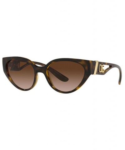 Women's Sunglasses DG6146 54 HAVANA/GRADIENT BROWN $37.70 Womens