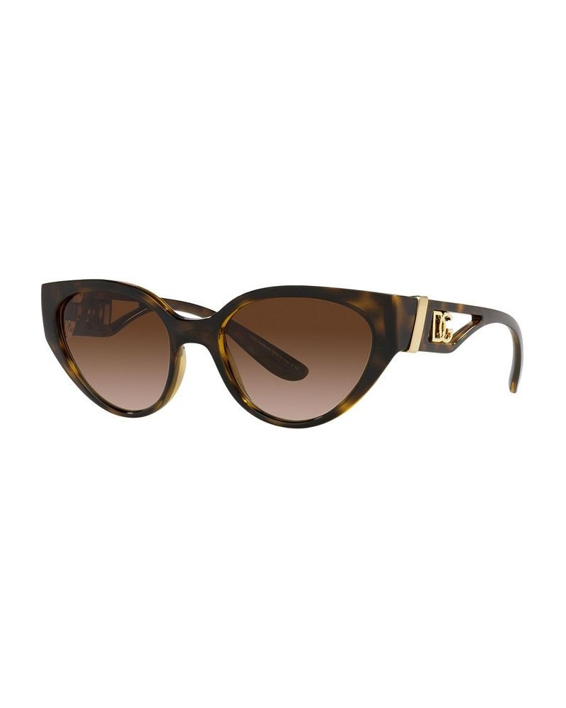 Women's Sunglasses DG6146 54 HAVANA/GRADIENT BROWN $37.70 Womens