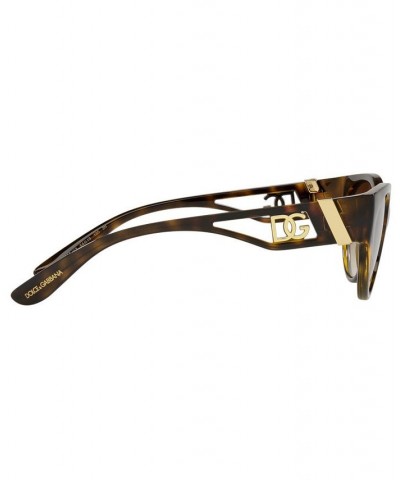 Women's Sunglasses DG6146 54 HAVANA/GRADIENT BROWN $37.70 Womens