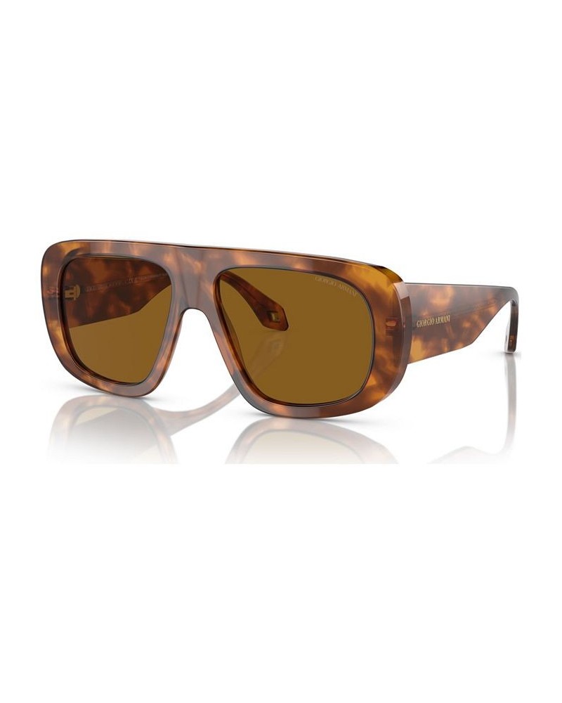 Men's Sunglasses AR818356-X 56 Red Havana $90.30 Mens