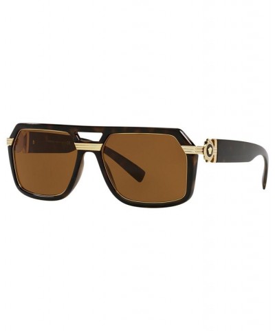 Men's Sunglasses VE4399 58 BLACK/DARK GREY $53.89 Mens