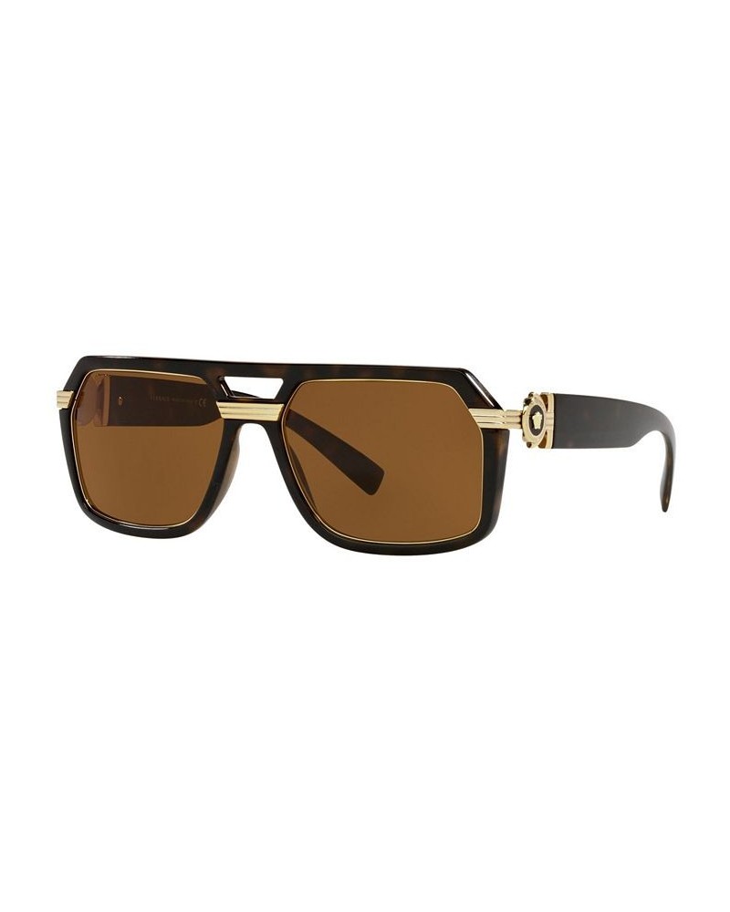 Men's Sunglasses VE4399 58 BLACK/DARK GREY $53.89 Mens