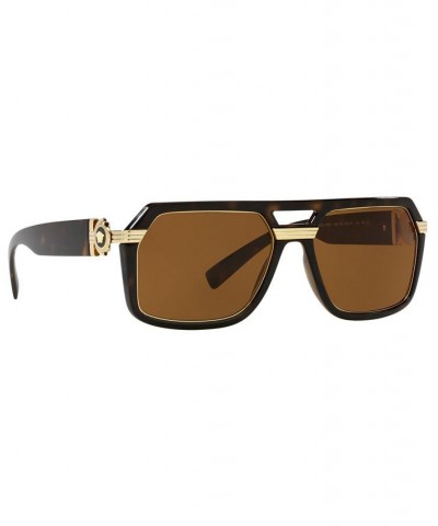 Men's Sunglasses VE4399 58 BLACK/DARK GREY $53.89 Mens