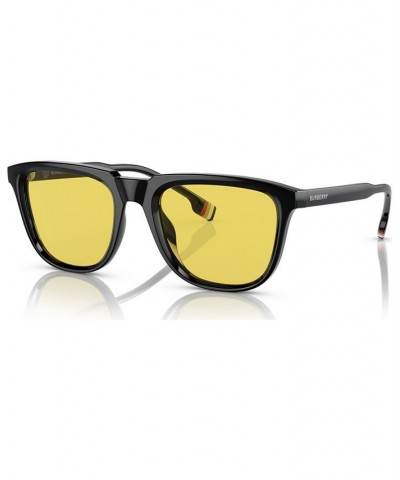 Men's George Sunglasses BE4381U54-X Yellow $43.18 Mens