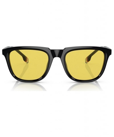 Men's George Sunglasses BE4381U54-X Yellow $43.18 Mens