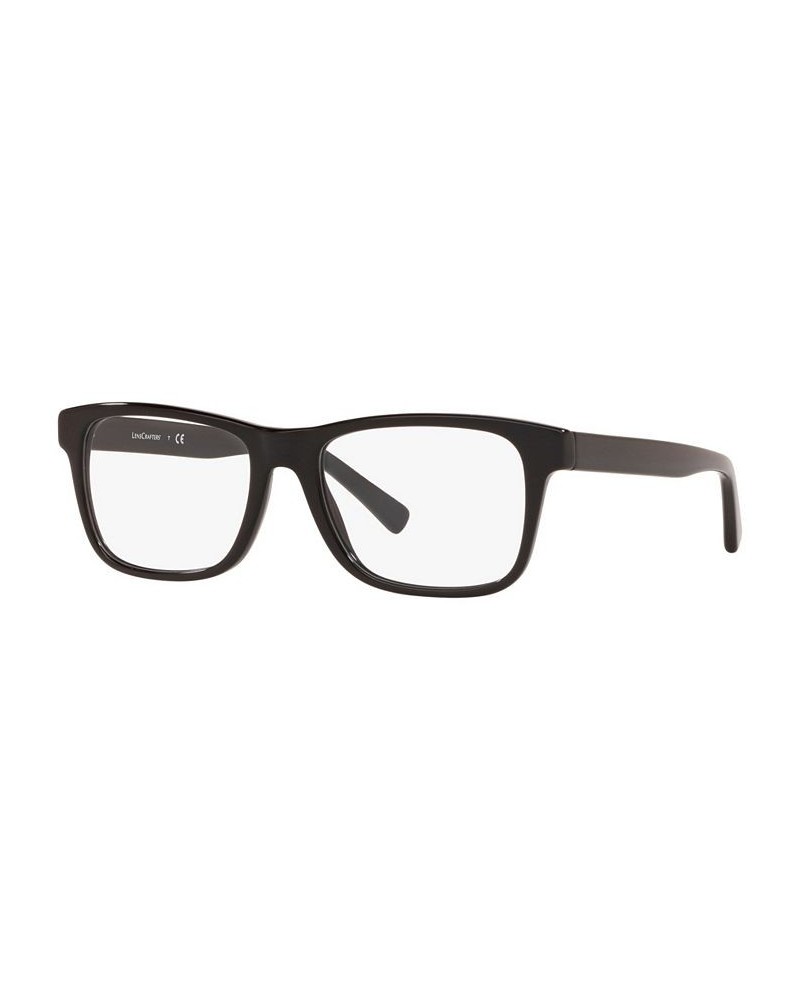 EC2002 Unisex Square Eyeglasses Black $10.45 Unisex