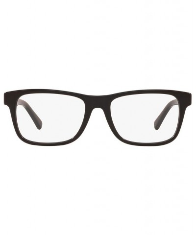 EC2002 Unisex Square Eyeglasses Black $10.45 Unisex