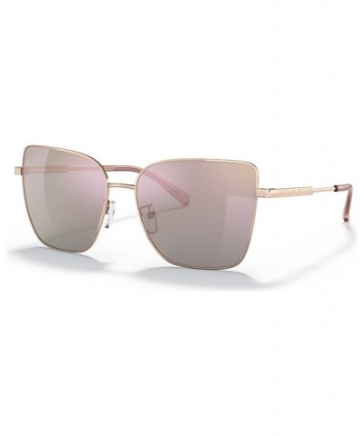 Women's Bastia 57 Sunglasses MK110857-Z Rose Gold-Tone $28.71 Womens