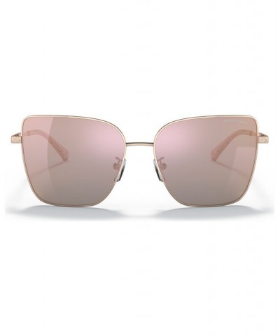 Women's Bastia 57 Sunglasses MK110857-Z Rose Gold-Tone $28.71 Womens