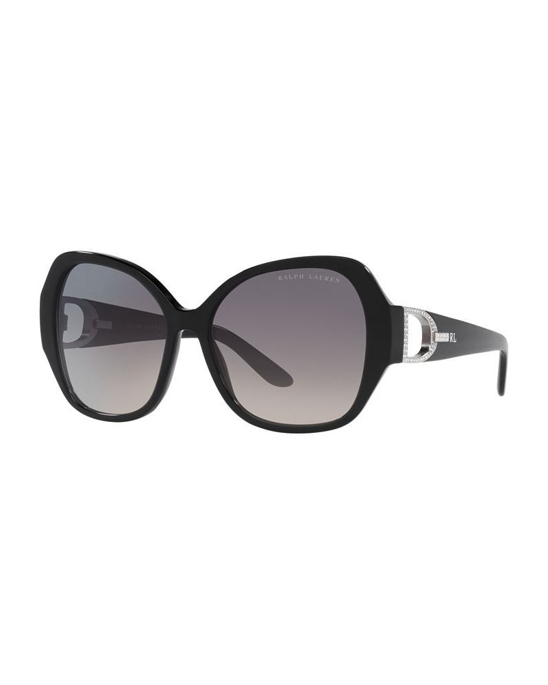 Women's Sunglasses RL8202B 57 Shiny Off White $31.68 Womens