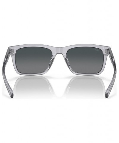 Men's Polarized Sunglasses Tybee Shiny Light Crystal Gray $33.88 Mens