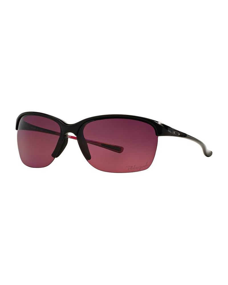 Unstoppable Polarized Sunglasses Oakley OO9191 BLACK SHINY/PINK GRADIENT POLAR $46.86 Unisex