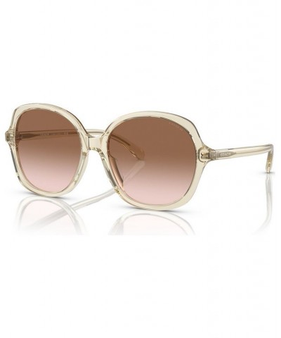 Women's Sunglasses CH557 Transparent Fawn $40.75 Womens