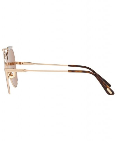 Unisex Sunglasses TR001321 60 Gold-Tone Pink Shiny $145.80 Unisex