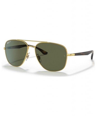 Unisex Polarized Sunglasses RB3683 56 Gold-Tone $54.27 Unisex