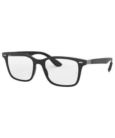 RX7144 Unisex Square Eyeglasses Black $45.36 Unisex