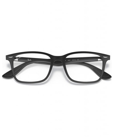 RX7144 Unisex Square Eyeglasses Black $45.36 Unisex