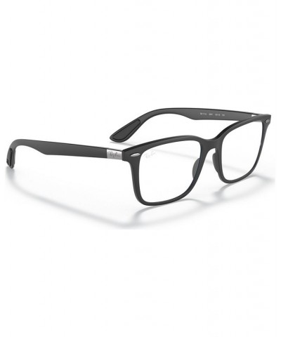 RX7144 Unisex Square Eyeglasses Black $45.36 Unisex