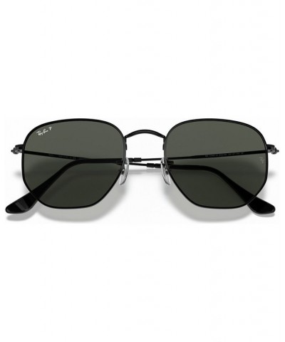 Unisex Sunglasses RB3548N 51 HEXAGONAL WASHED EVOLVE Black/Green Polar $29.82 Unisex