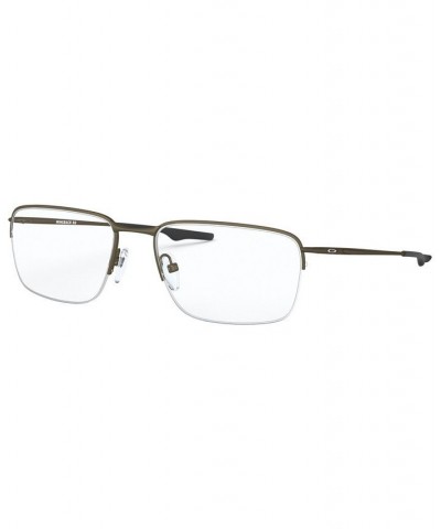 OX5148 Men's Rectangle Eyeglasses Gray $31.08 Mens