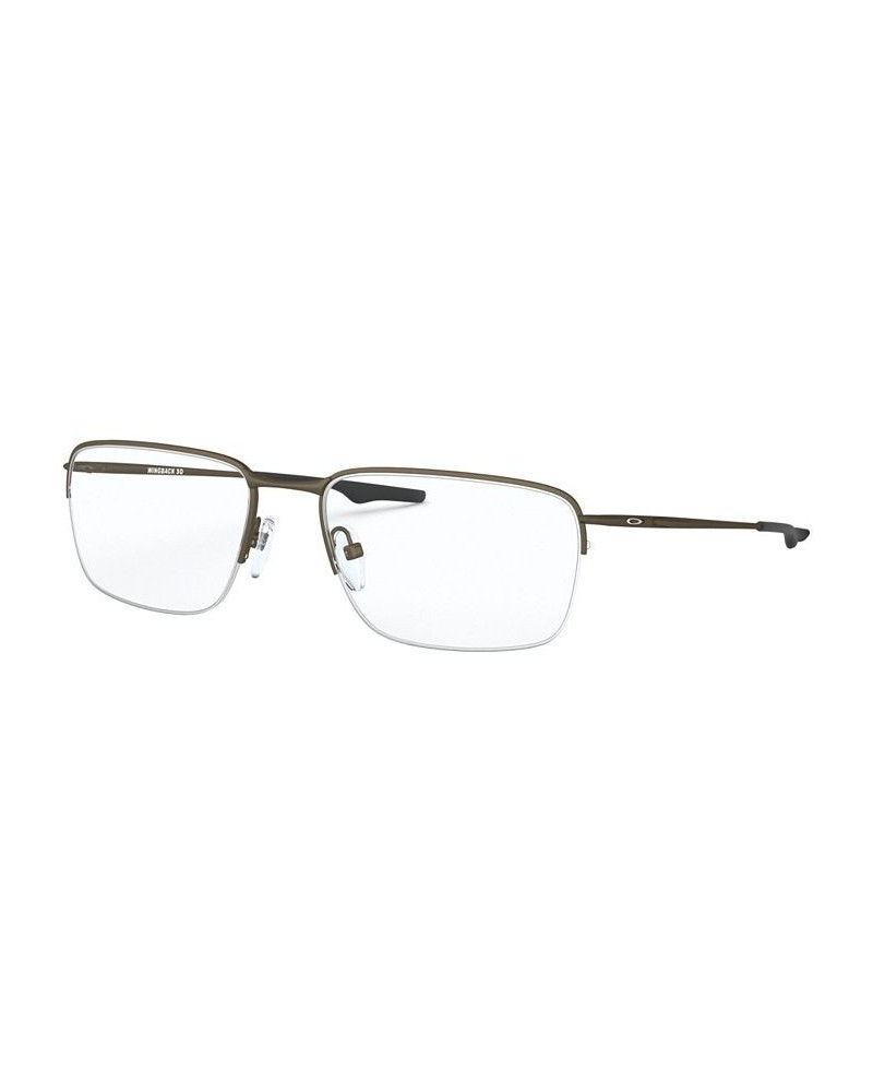 OX5148 Men's Rectangle Eyeglasses Gray $31.08 Mens