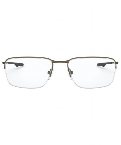 OX5148 Men's Rectangle Eyeglasses Gray $31.08 Mens