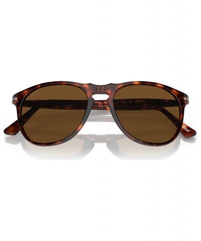 Sunglasses PO9649S (55)P TORTOISE BROWN/BROWN POLAR $77.97 Unisex