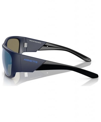 Men's Polarized Sunglasses Lil' Snap Matte Blue $23.40 Mens