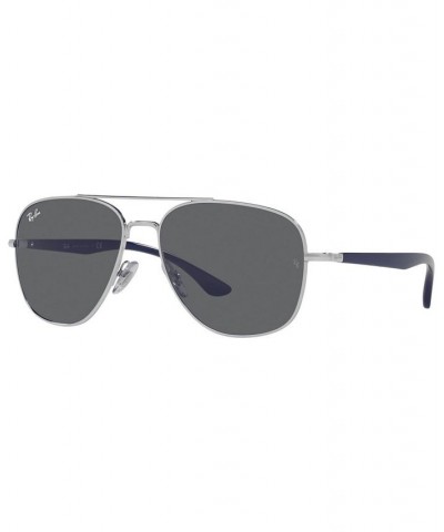 Unisex Sunglasses RB3683 56 Silver-Tone $28.69 Unisex