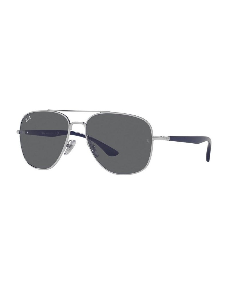 Unisex Sunglasses RB3683 56 Silver-Tone $28.69 Unisex