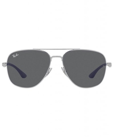 Unisex Sunglasses RB3683 56 Silver-Tone $28.69 Unisex