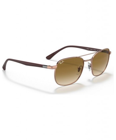 Unisex Sunglasses RB3670 54 COPPER/CLEAR GRADIENT BROWN $44.50 Unisex