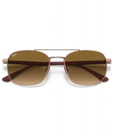 Unisex Sunglasses RB3670 54 COPPER/CLEAR GRADIENT BROWN $44.50 Unisex