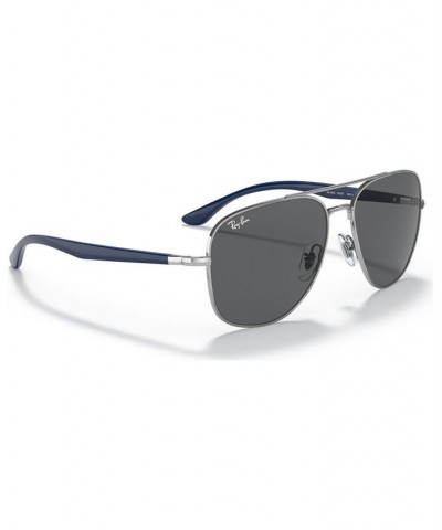 Unisex Sunglasses RB3683 56 Silver-Tone $28.69 Unisex