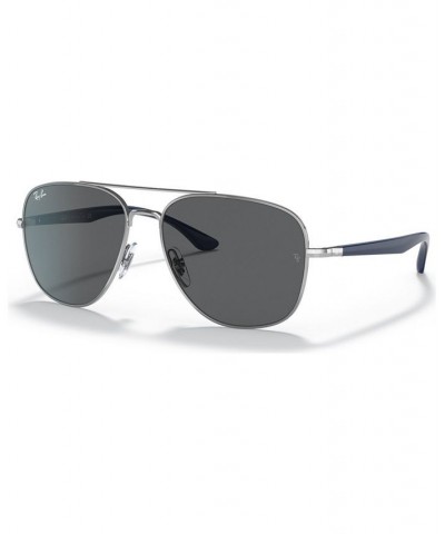 Unisex Sunglasses RB3683 56 Silver-Tone $28.69 Unisex