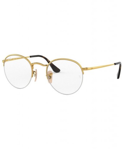 RX3947V ROUND GAZE Unisex Round Eyeglasses Silver $21.48 Unisex