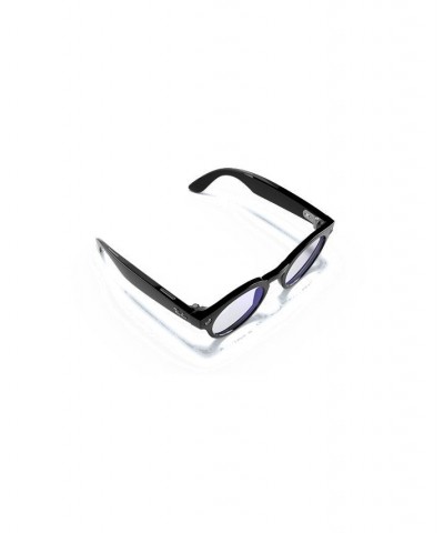 Stories Round Smart Glasses Shiny Black $44.85 Unisex